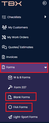 KB Forms