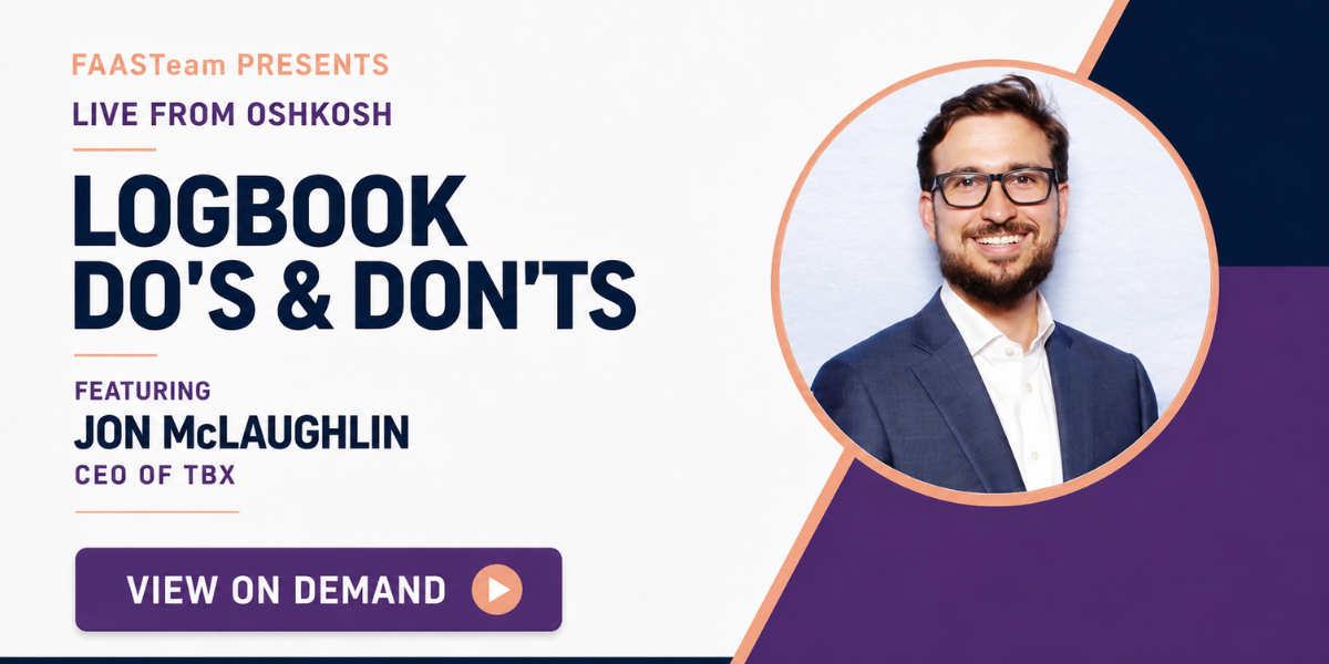 Live from Oshkosh Landing page