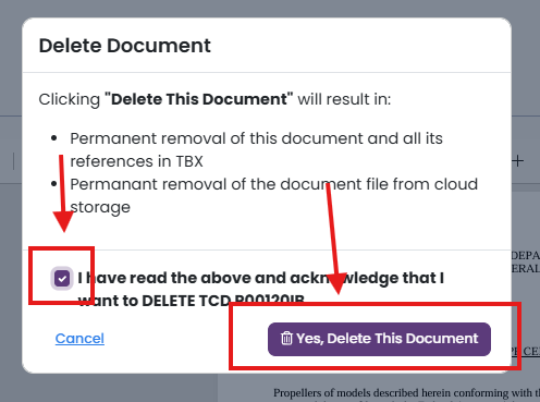 AD Compliance Report - attaching related Documents