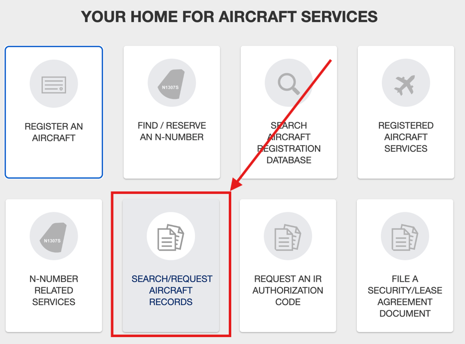 Download FAA Aircraft Records